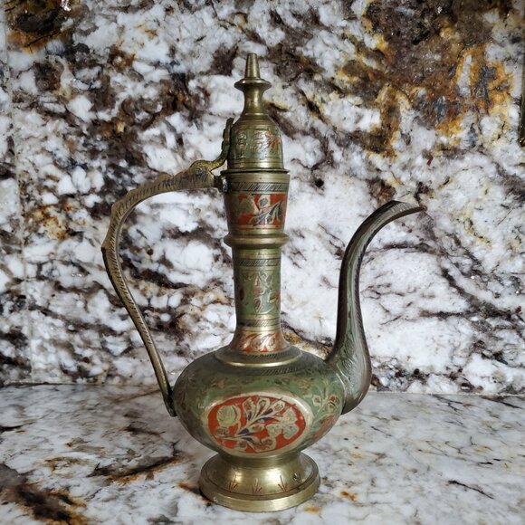 1st Iraq Invasion: Handcrafted Teapot with History - Picture 2 of 12